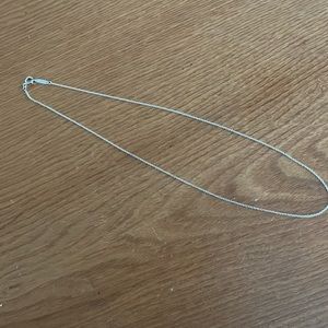 Tiffany & CO silver necklace chain only